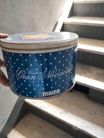 Scatola latta vintage MOTTA