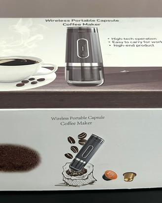 Macchina Caffe Portatile Wireless, ricaricabile