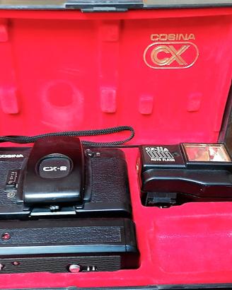 COSINA CX-2 CON AUTO FLASH CX-14 / SET COMPLETO