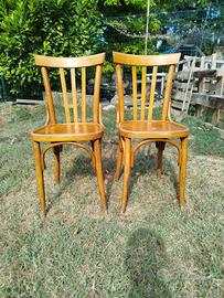 Coppia sedie vintage 