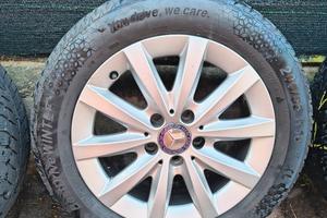 set cerchi e gomme Mercedes 