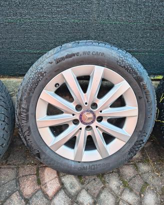 set cerchi e gomme Mercedes 