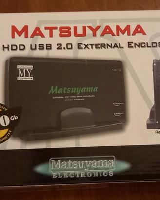 BOX  MATSUYAMA 3,5 USB 2.0 CON HD SEAGATE 1 TB