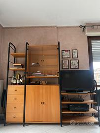 Mobile Ikea salotto libreria credenza tv stereo