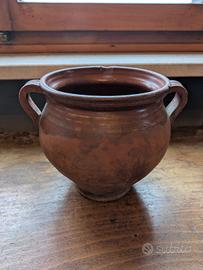 Antico Orcio in Terracotta Brunita