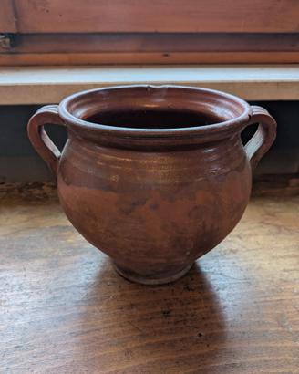 Antico Orcio in Terracotta Brunita