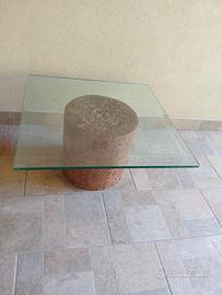 Tavolino basso Piano in vetro 