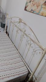 letto in ferro battuto 
