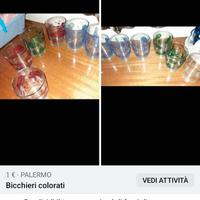 bicchieri colorati 