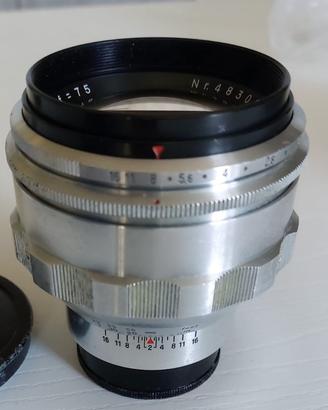 Zeiss Jena Biotar 75mm 1.5 Pentax Praktica M42