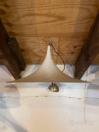 Lampadario Murano in vetro bianco