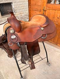 Sella Western  Reining Randy Paul