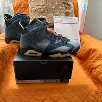 Scarpe nike air jordan 6 retro “denim” - tg. 42,5
