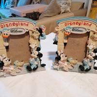 Coppia portafoto Disney in resina