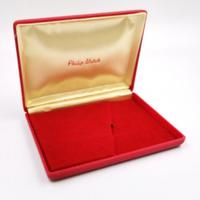 Scatola Philip Watch Rossa Interno Velluto Vintage