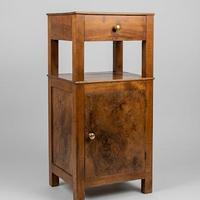 comodino rustico in legno massello