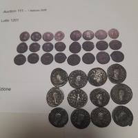 lotto 12 monete romane lecita provenienza 
