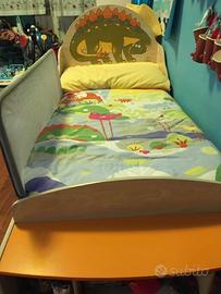 Lettino montessori completo di rete e materasso