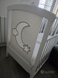 culla MOON ERBESI BIANCO