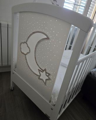 culla MOON ERBESI BIANCO