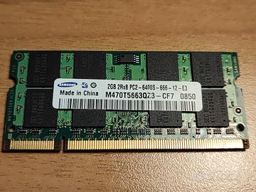 RAM Samsung da 2 GB