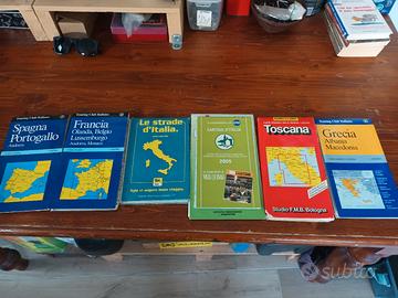 Vecchie cartine geografiche