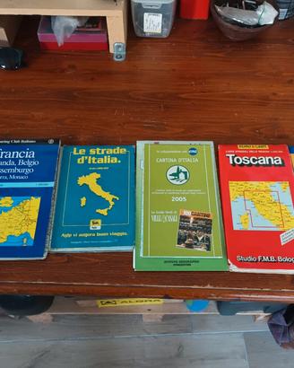 Vecchie cartine geografiche