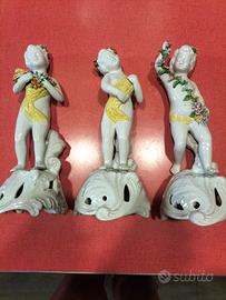 Statuette ceramica Pivato nove