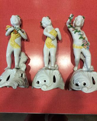Statuette ceramica Pivato nove