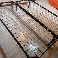 Coppia di rete a molle per letto singolo