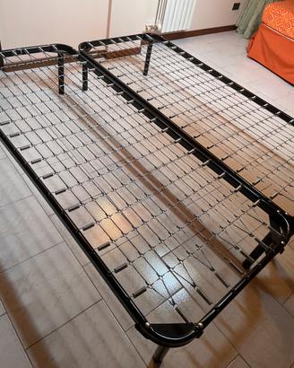 Coppia di rete a molle per letto singolo