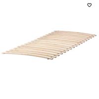 Struttura letto in legno+doghe+materasso