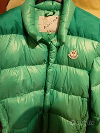 Moncler verde uomo