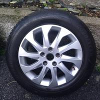 Cerchi+gomme 4stagioni Goodyear 16’