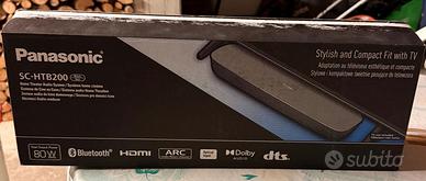 Soundbar Panasonic 80W RMS Bluetooth HDMI Ottico