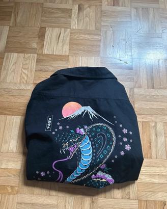 Camicia Scout Bowling Shirt-Grafica giapponese