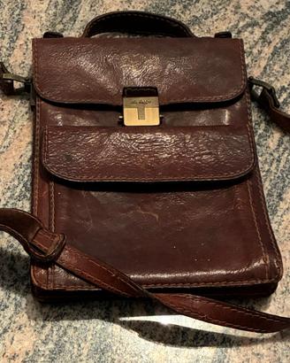 THE BRIDGE Borsa vintage in vera pelle anni ’70’80