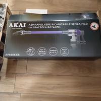 scopa elettrica ricaricabile akai nuova €50 