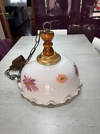 Lampadsrio Veneziano in vetro vintage