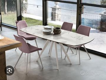 tavolo in marmo liscio 