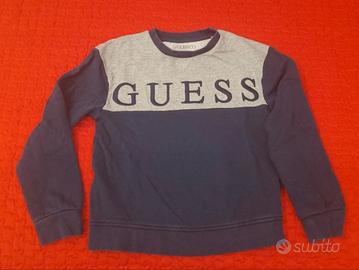 felpa leggera guess 6 anni