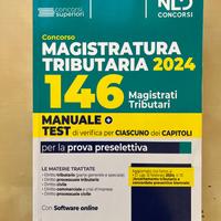 Manuale + Test Concorso 146 Magistrati Tributari
