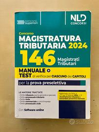 Manuale + Test Concorso 146 Magistrati Tributari
