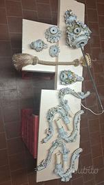 lampadario anni 60 capodimonte 