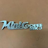 Stemma fregio posteriore Mini Cooper mk3