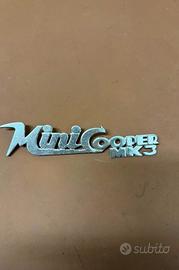 Stemma fregio posteriore Mini Cooper mk3