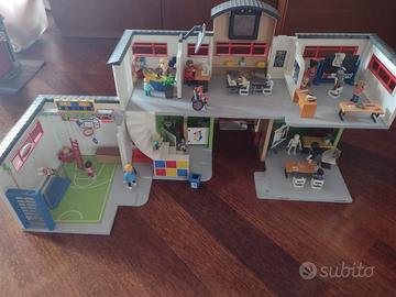 La grande scuola Playmobil + la palestra Playmobil