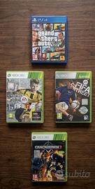 Lotto Videogiochi PS4 e Xbox 360 Singoli o blocco