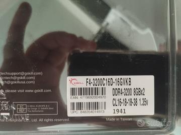 Ram DDR4 G.SKILL RIPJAWS V