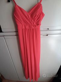 Vestito lungo da cerimonia matrimonio Rinascimento